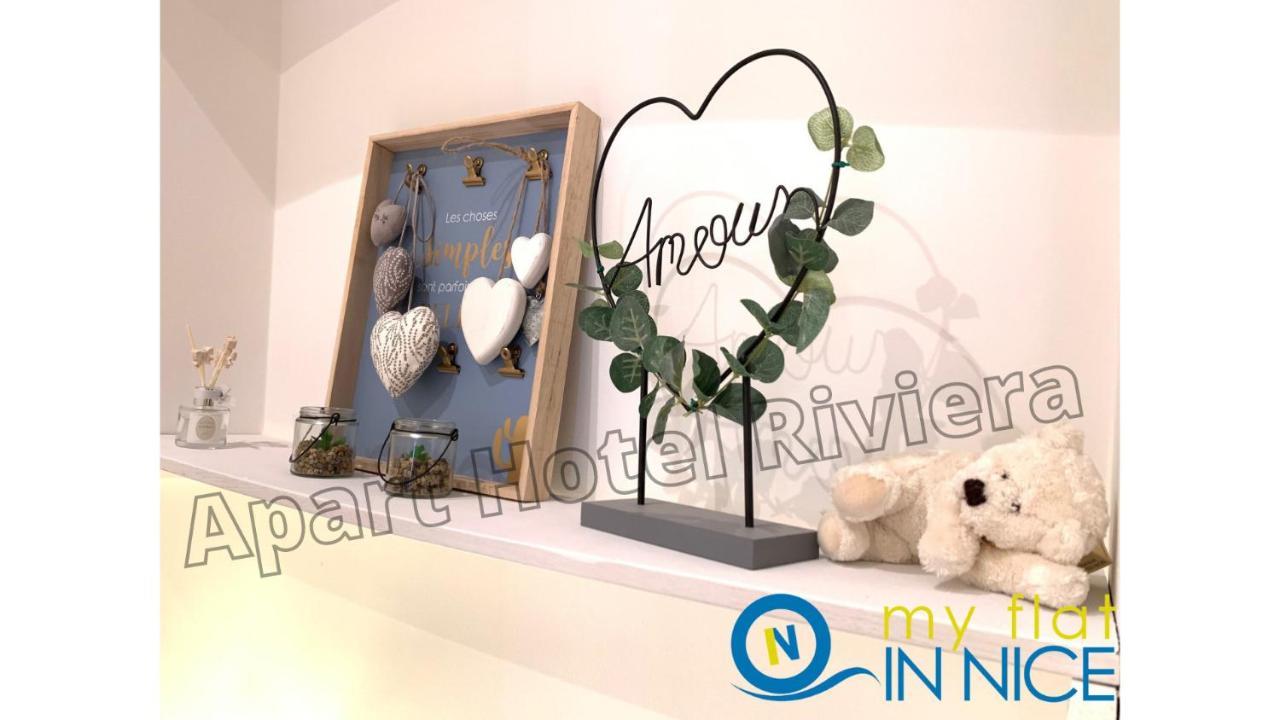 Aparthotel Riviera - Barillerie 12 - Vieille Ville 1Mn Plage - Appartement 2 Pieces Ac 니스 외부 사진
