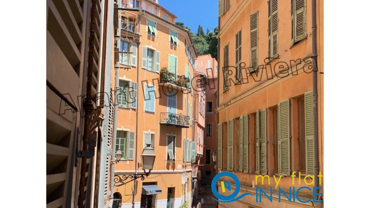 Aparthotel Riviera - Barillerie 12 - Vieille Ville 1Mn Plage - Appartement 2 Pieces Ac 니스 외부 사진