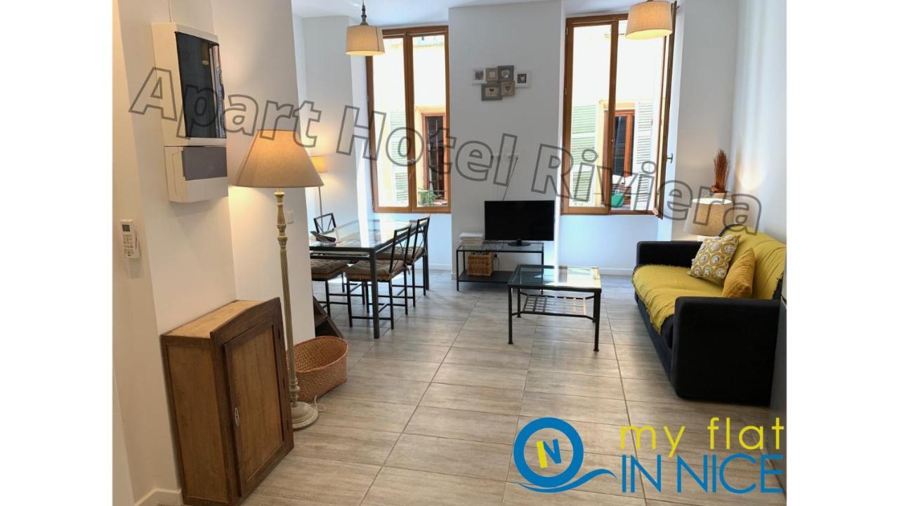 Aparthotel Riviera - Barillerie 12 - Vieille Ville 1Mn Plage - Appartement 2 Pieces Ac 니스 외부 사진
