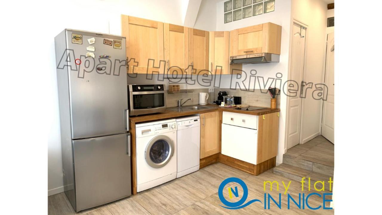 Aparthotel Riviera - Barillerie 12 - Vieille Ville 1Mn Plage - Appartement 2 Pieces Ac 니스 외부 사진