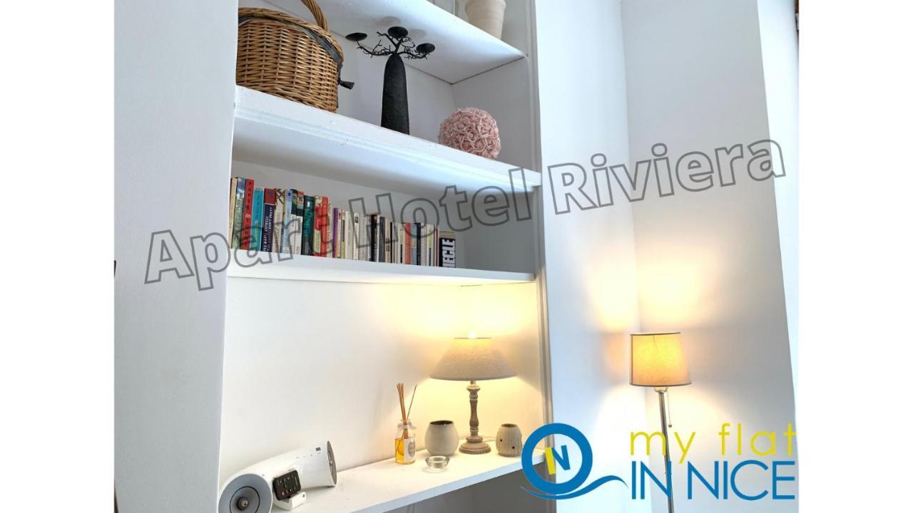 Aparthotel Riviera - Barillerie 12 - Vieille Ville 1Mn Plage - Appartement 2 Pieces Ac 니스 외부 사진